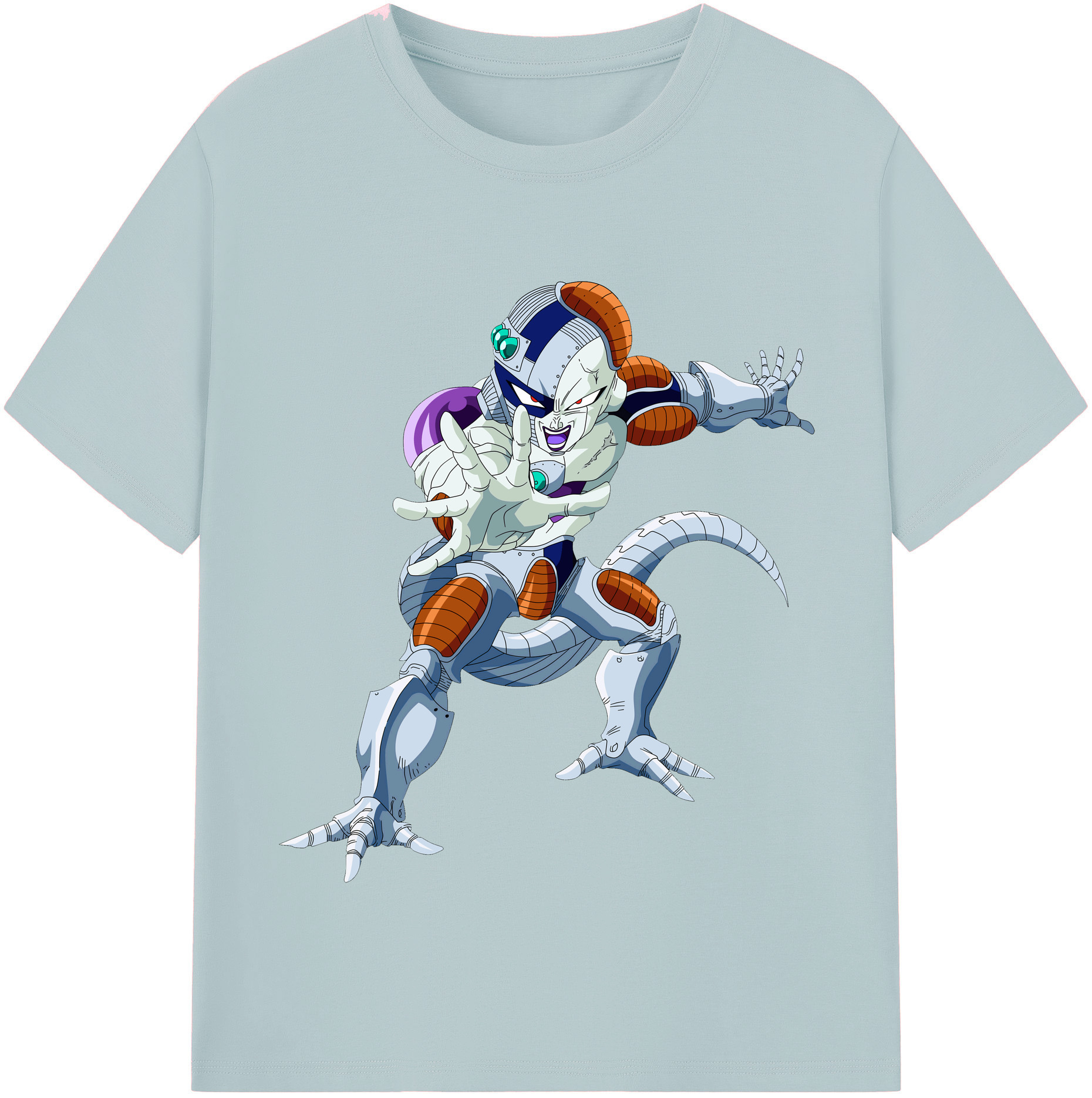 （画像用） ドラゴンボール フリーザ DRAGON BALL Frieza 綿100％半袖Tシャツ（フロントプリント）